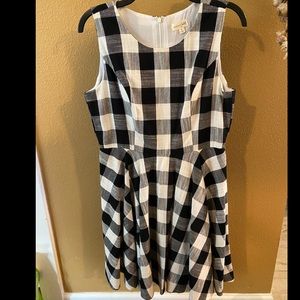 Maison Jules Plaid Dress